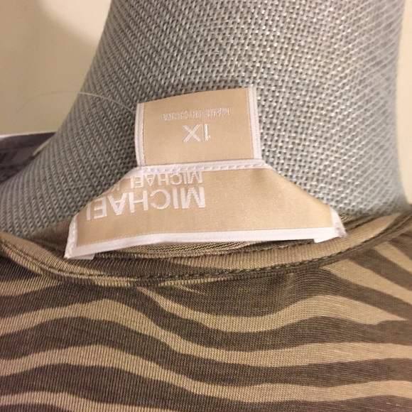 MICHAEL KORS - Safari Green Cowl Neck - (1X) ~ NWT - Picture 8 of 8